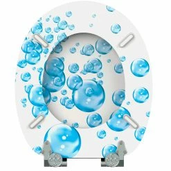 SANILO® WC-Sitz mit Absenkautomatik Wasserblasen -Badaccessoires Verkäufe 595f94f3c783435a9960f16f76cf59f6