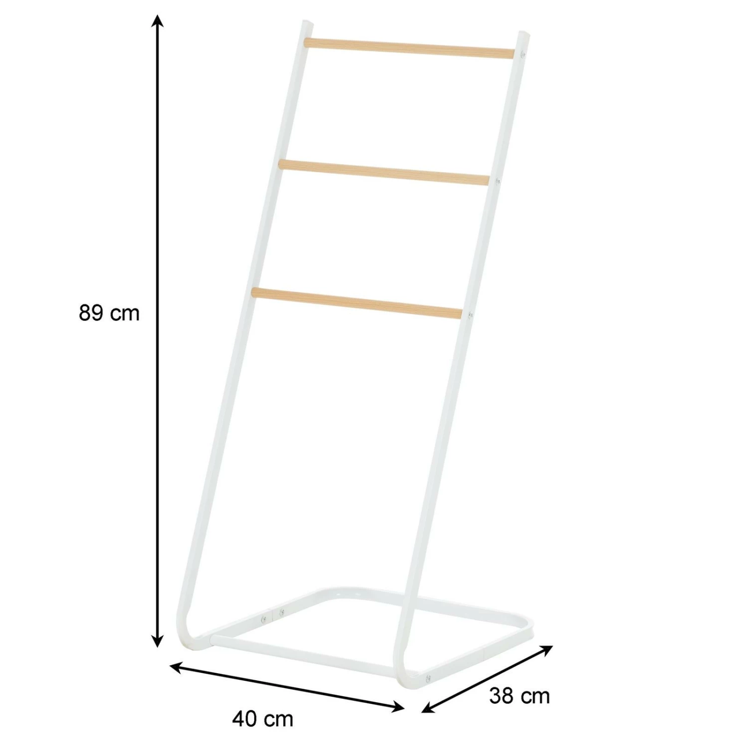 IDIMEX Handtuchhalter FLAVIA - Weiß 8 IDIMEX Handtuchhalter FLAVIA - Weiß – Bild 6