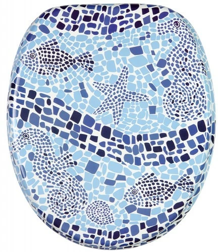 SANILO® WC-Sitz mit Absenkautomatik Mosaic World 3 SANILO® WC-Sitz mit Absenkautomatik Mosaic World