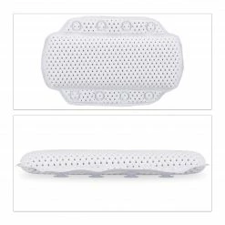 Relaxdays 2x Badewannenkissen mit Saugnäpfen weiß -Badaccessoires Verkäufe 5d069ef52f2b403599bcf6644016568c