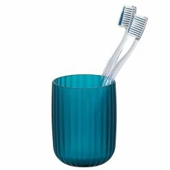 Zahnputzbecher AGROPOLI, meerblau, WENKO -Badaccessoires Verkäufe 5e65fa316bc145688d8a3e10270da508
