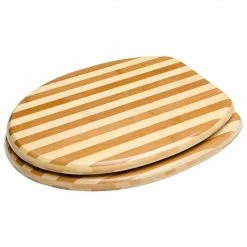 SANILO® WC-Sitz Bambus Gestreift -Badaccessoires Verkäufe 5ef23c80ee9e4fca8601c1b63b7db9f1 1