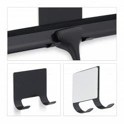 Relaxdays Schwarzer Duschabzieher mit Halterung 15 Relaxdays Schwarzer Duschabzieher mit Halterung -Badaccessoires Verkäufe 603e8f9cfc96465e9c5cb2c0cc6ed032