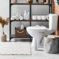 Relaxdays 5-tlg. Badezimmer Set glänzend -Badaccessoires Verkäufe 606dfa59247d4701b664258bd8a8e1a3