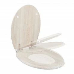 Relaxdays Ovaler Toilettendeckel Absenkautomatik -Badaccessoires Verkäufe 6103d70e83a8450792e0646bafdd030b