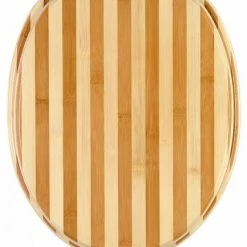 SANILO® WC-Sitz Bambus Gestreift