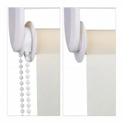 Relaxdays Duschrollo beige - Breite: 100 cm -Badaccessoires Verkäufe 689423eb980d442ea75acede786312e3