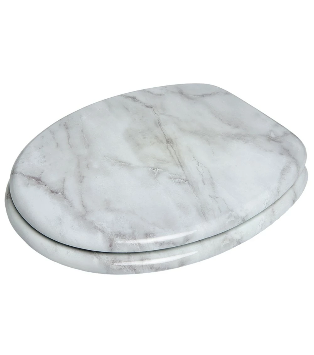 SANILO® WC-Sitz mit Absenkautomatik Marmor 4 SANILO® WC-Sitz mit Absenkautomatik Marmor – Bild 2