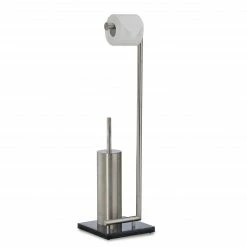 Relaxdays Freistehende WC Garnitur PIERRE