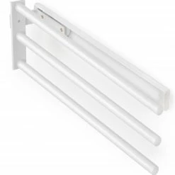 Emuca Ausziehbarer Handtuchhalter 2 arme