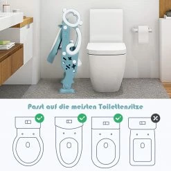 Costway Kinder Toilettensitz höhenverstellbar -Badaccessoires Verkäufe 6c2a31afa404439482242d48f16a712d