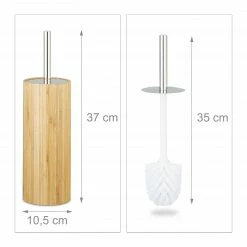Relaxdays WC-Bürstenhalter Bambus -Badaccessoires Verkäufe 6cfc5fd5c72440cfafdfca330e77d6fa