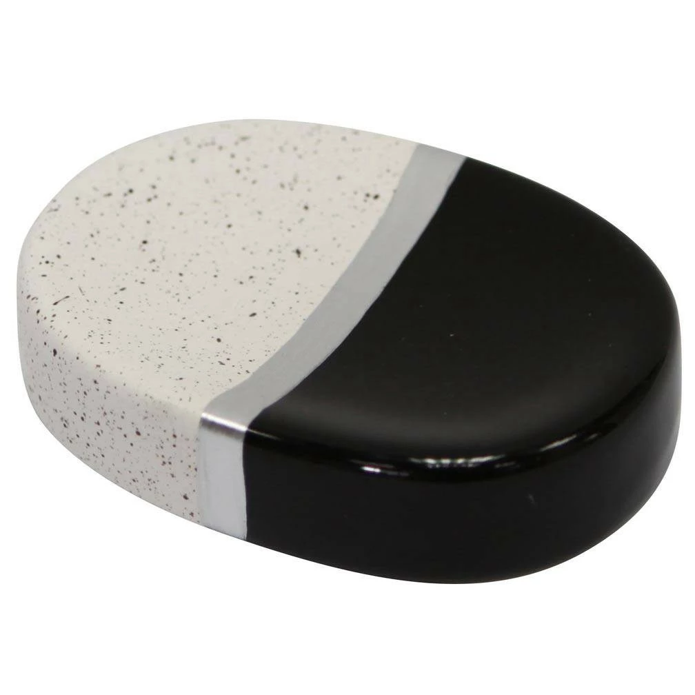 Douceur d'intérieur Seifenschale aus Keramik, grau 3 Douceur d'intérieur Seifenschale aus Keramik, grau