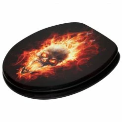 SANILO® WC-Sitz mit Absenkautomatik Totenkopf -Badaccessoires Verkäufe 6f696664ec30464ab5974562462231c8