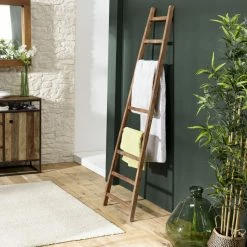 Macabane Hoher Handtuchhalter aus Teakholz 13 Macabane Hoher Handtuchhalter aus Teakholz -Badaccessoires Verkäufe 7201382f84904984a9e29ce728b96b00