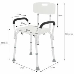ECD Germany Duschstuhl 6-stufig, weiß, bis 200kg 13 ECD Germany Duschstuhl 6-stufig, weiß, bis 200kg -Badaccessoires Verkäufe 734238a4e10440fabfe02efa56c20f8d.cropped 93 93 1858 1812.processed