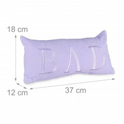 Relaxdays Nackenkissen Badewanne BAD lila -Badaccessoires Verkäufe 76c15bc8d2e84c3e93f4d4d667f1d7d5