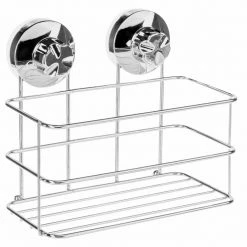 5five Simply Smart Badregal mit Saugnäpfen, Duschablage