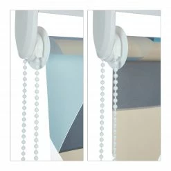 Relaxdays Duschrollo mit geometrischem Design - Breite: 100 cm -Badaccessoires Verkäufe 7a4df57438f54a2cbbe26d03c6cdb47f