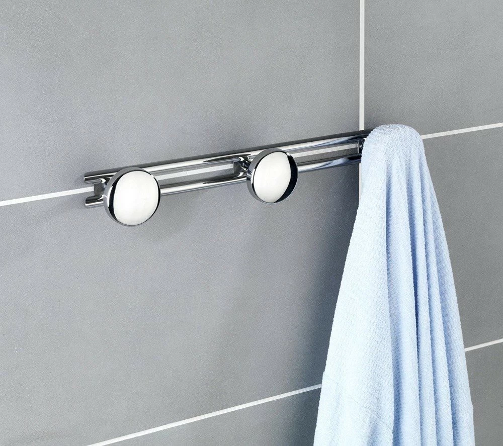 WENKO Hakenleiste, Badehalter BASIC 5 WENKO Hakenleiste, Badehalter BASIC – Bild 3