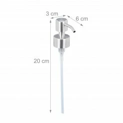 Relaxdays Pumpaufsatz für Seifenspender im 2er Set -Badaccessoires Verkäufe 7ca113cf07754347aae3af283eb8a7e1