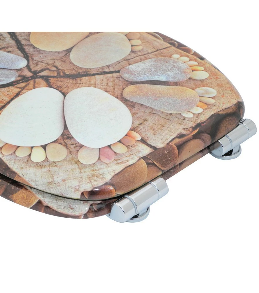 SANILO® WC-Sitz mit Absenkautomatik Stone Feet 7 SANILO® WC-Sitz mit Absenkautomatik Stone Feet – Bild 5