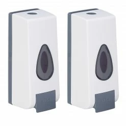 Relaxdays 2 x Wandseifenspender