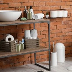 Relaxdays 4-tlg. Badezimmer Set Edelstahl -Badaccessoires Verkäufe 80293093489d4e58b61ca2142a9cb193