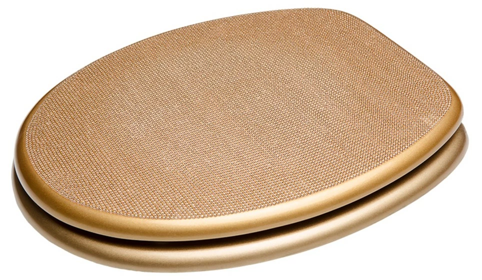 SANILO® WC-Sitz Crystal Gold 4 SANILO® WC-Sitz Crystal Gold – Bild 2