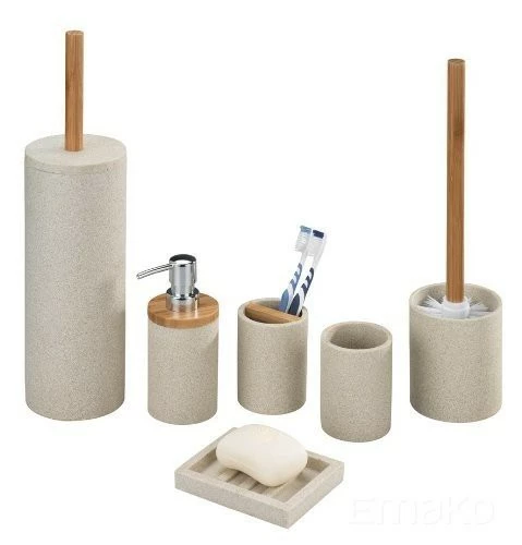 WENKO Seifenschale Vico - Sand-Optik 4 WENKO Seifenschale Vico - Sand-Optik – Bild 2