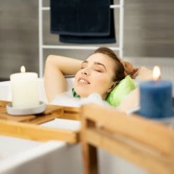 Relaxdays Badewannenablage Bambus verstellbar -Badaccessoires Verkäufe 81be69d9ee2a49f9896ef83985beb259