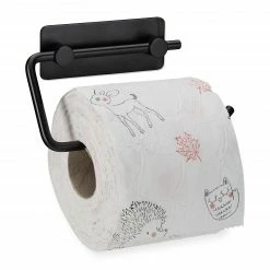 Relaxdays Toilettenpapierhalter ohne Bohren