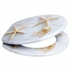 SANILO® WC-Sitz mit Absenkautomatik Seestern -Badaccessoires Verkäufe 82308866b32642a38072b4a731705be6