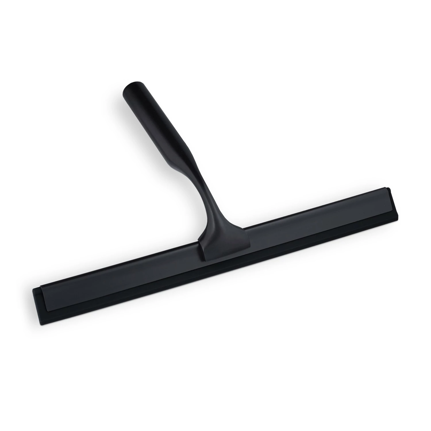 Relaxdays Schwarzer Duschabzieher mit Halterung 3 Relaxdays Schwarzer Duschabzieher mit Halterung