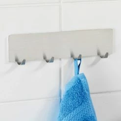 WENKO Hakenleiste Esperia - 4 Haken -Badaccessoires Verkäufe 8328f3696ea94deba0009c3c131bb277