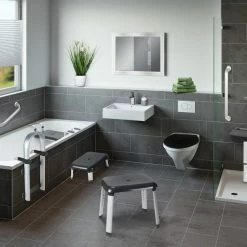 WENKO Haltegriff für Behinderte SECURA PREMIUM -Badaccessoires Verkäufe 83487e436f1247b8aee763571064f92c 2