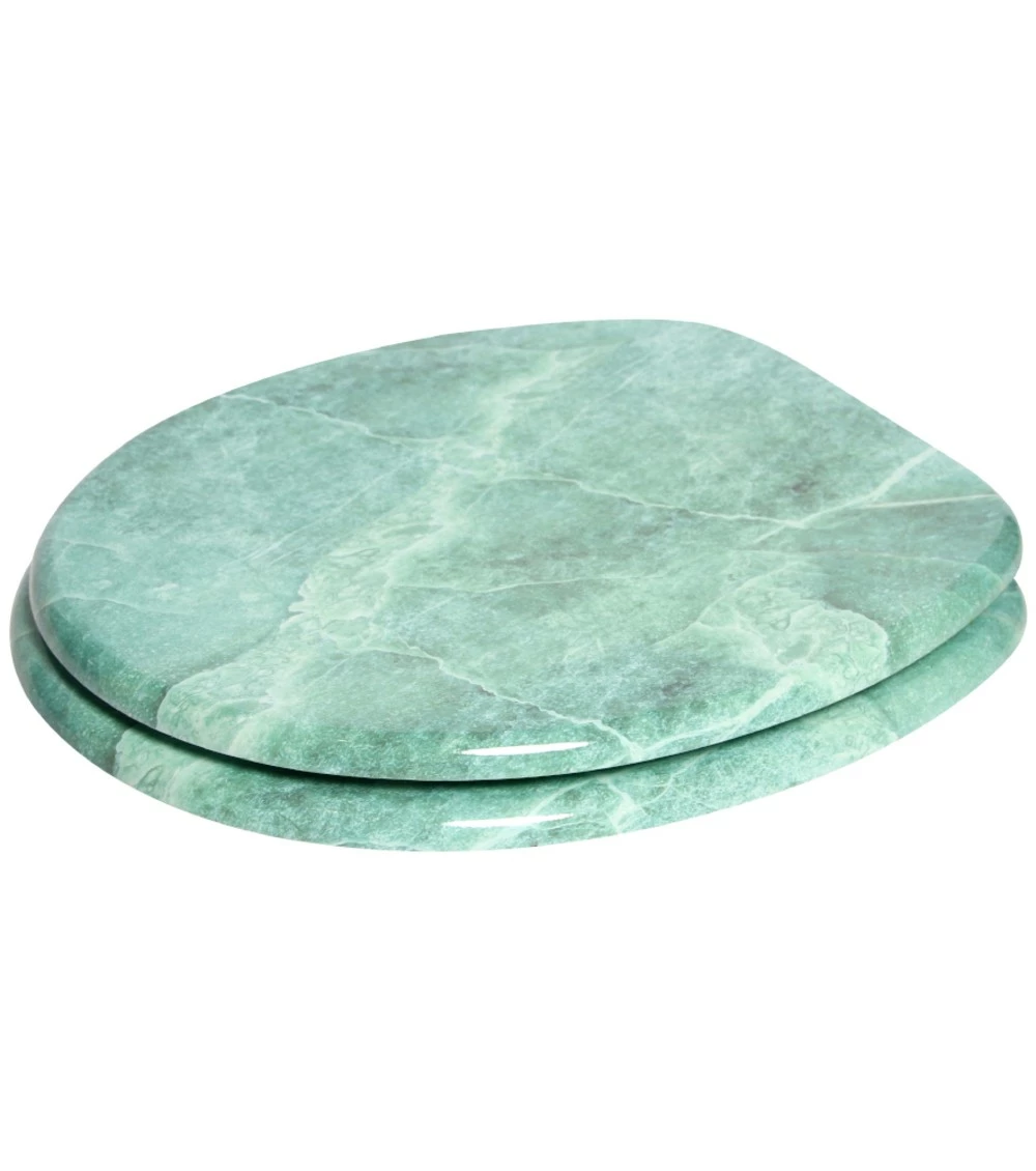 SANILO® WC-Sitz mit Absenkautomatik Marmor Grün 5 SANILO® WC-Sitz mit Absenkautomatik Marmor Grün – Bild 3