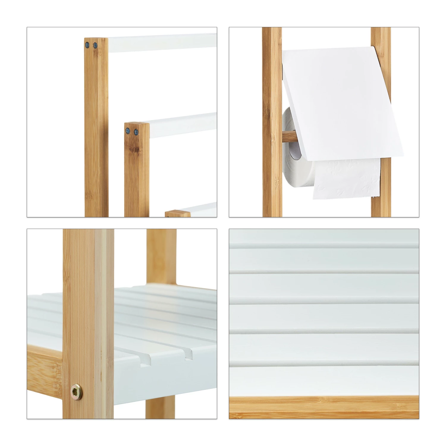 Relaxdays 3 tlg. Bad Set Bambus 8 Relaxdays 3 tlg. Bad Set Bambus – Bild 6