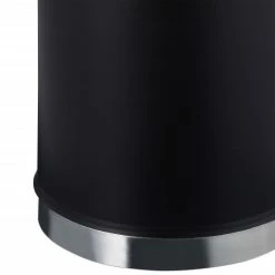 Relaxdays 10 x WC-Garnitur rund schwarz - Schwarz - Silber -Badaccessoires Verkäufe 854e1104c90548479fc744574e94f5eb