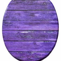 SANILO® WC-Sitz mit Absenkautomatik Purple Wall