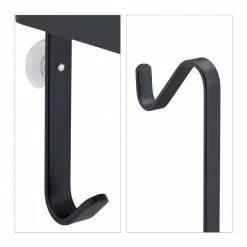 Relaxdays Duschablage zum Hängen - Schwarz -Badaccessoires Verkäufe 88a485fedd5b458faf866082ba5a234f
