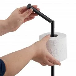 Relaxdays Schwarzer Toilettenpapierhalter -Badaccessoires Verkäufe 89934ed7d1f44687af799fccd18b4a4f