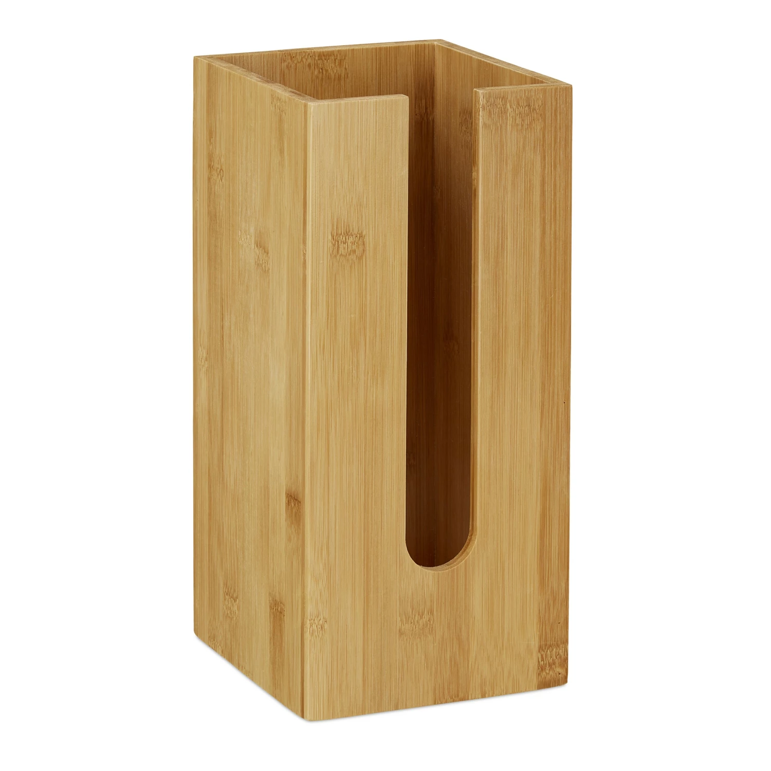 Relaxdays Toilettenpapierhalter stehend Bambus 7 Relaxdays Toilettenpapierhalter stehend Bambus – Bild 5