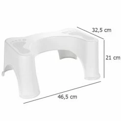 WENKO Toilettenhocker aus Kunststoff -Badaccessoires Verkäufe 8a354ca064af4c1186cad429bbb129cc