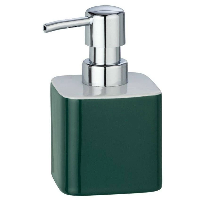 ELMO Flüssigseifenspender, grün, WENKO 3 ELMO Flüssigseifenspender, grün, WENKO