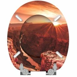 SANILO® WC-Sitz mit Absenkautomatik Grand Canyon -Badaccessoires Verkäufe 8bb030e25fcc4c3fa1c0a9bf56ed55a4