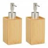 Relaxdays 2 x Seifenspender Bambus -Badaccessoires Verkäufe 8d4debf82afe4e57ae2e5e321c4ca906