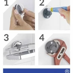 WENKO Toilettenpapierhalter LACENO -Badaccessoires Verkäufe 8e08fd9e92e74d5ca6800af79121a15f 1