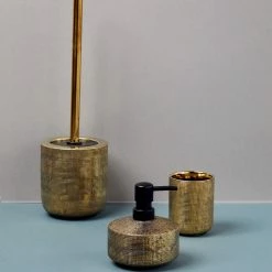 WENKO Seifenschale aus Keramik RIVARA, golden -Badaccessoires Verkäufe 9026d78697d2466b83115816ce33de4b