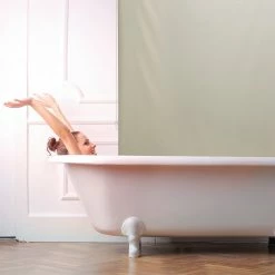 Relaxdays Duschrollo beige - Breite: 100 cm -Badaccessoires Verkäufe 9065a72310e1490e92cd600b1f2d22ce